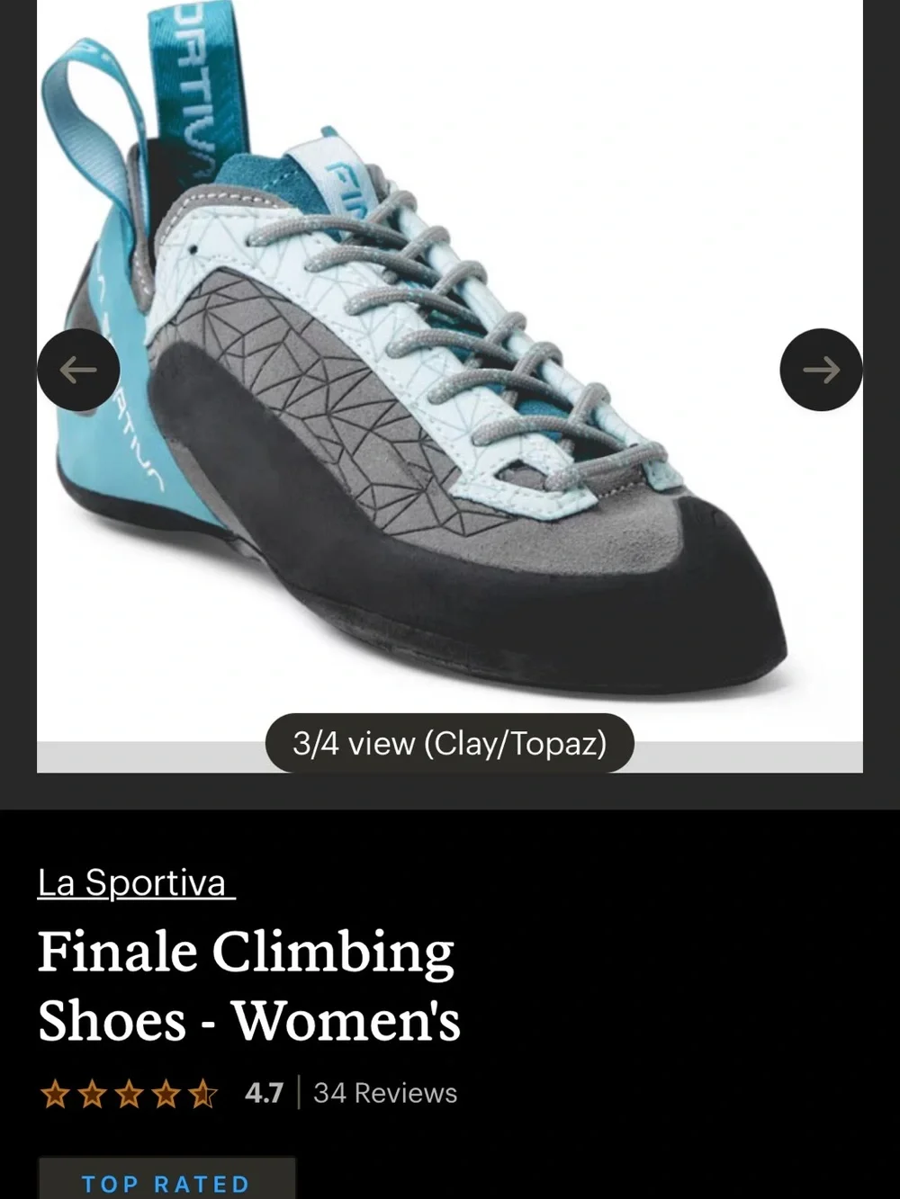 La Sportiva Women's Finale Climbing Shoe